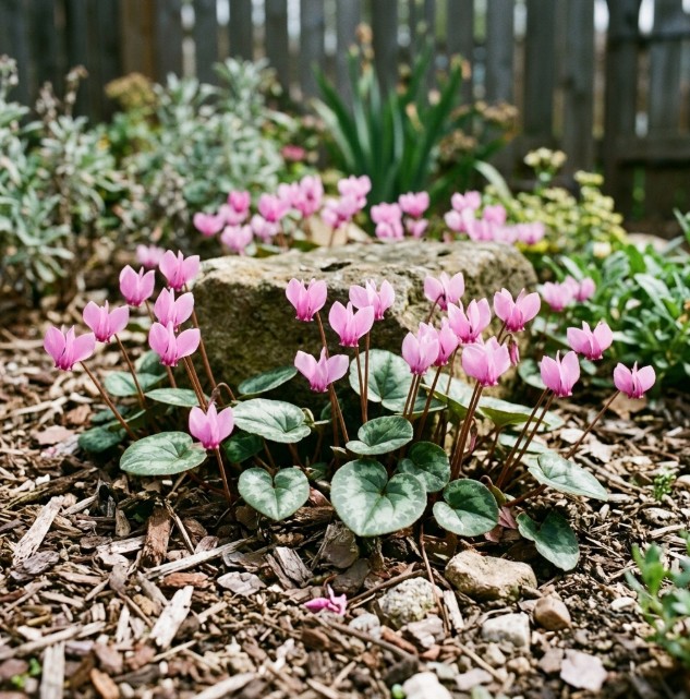 Pink Crush Cyclamen Flowers - Gallery 6