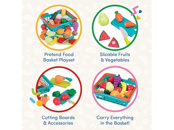 Battat Play Food for Toddlers