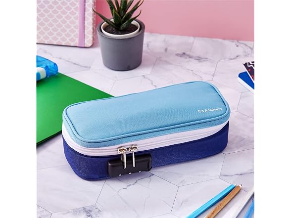 It's Academic Locking Pencil Case