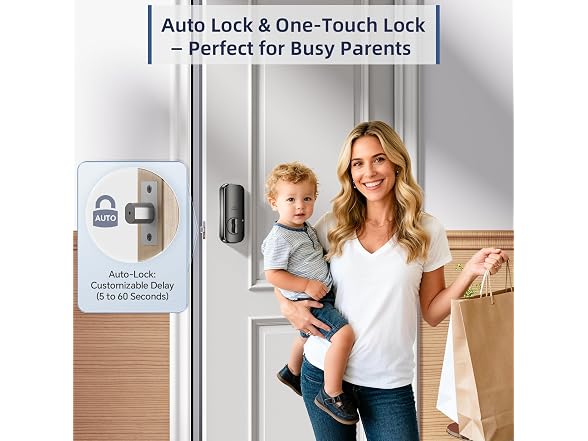 OKIBB Fingerprint Door Lock - Gallery 4