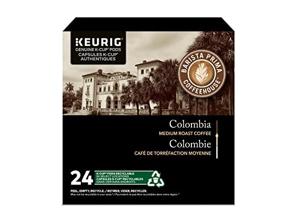 Barista Prima Colombia K-Cups, 24ct