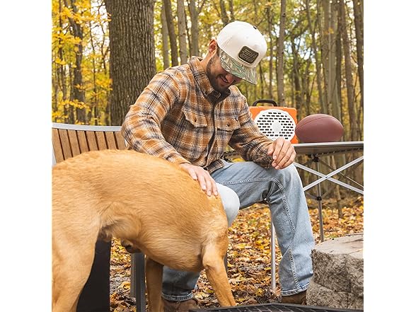 Field Stream Mens Bushveldt Plaid Knit Shirt