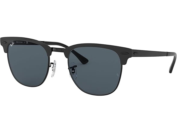 Ray-Ban RB3716 Clubmaster Metal Square Sunglasses