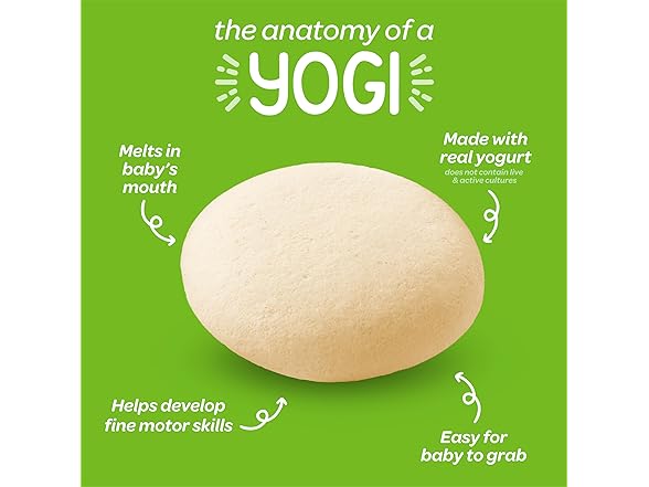 3PK Organics Yogis Freeze-Dried Yogurt Snacks