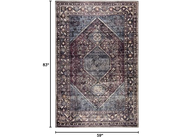 L'Baiet Irene Multicolor 5x7 Scatter Rug