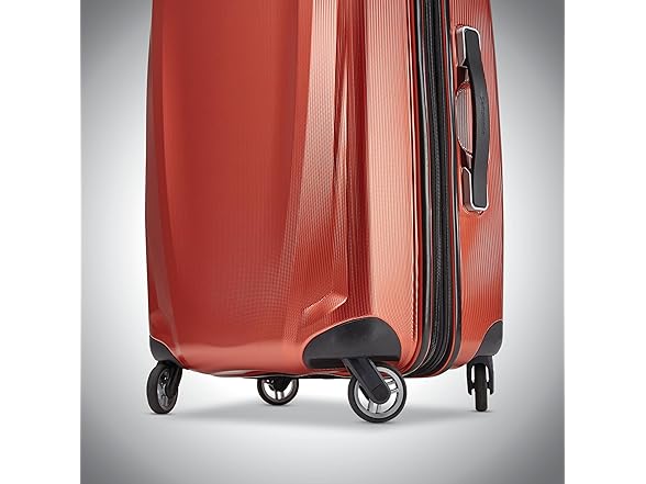 Samsonite Winfield 3 DLX Hardside Expandable Luggage, Burnt Orange
