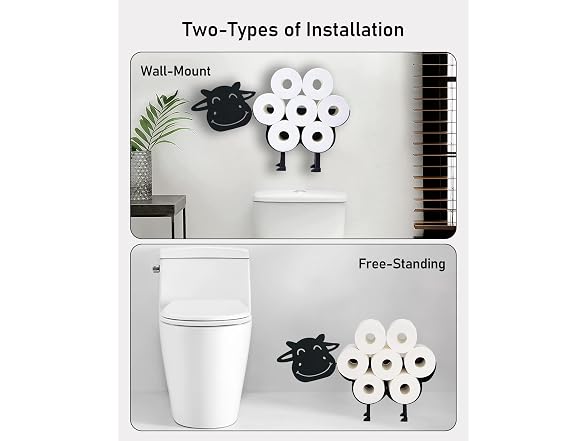 Gardlister Funny Animal Toilet Paper Holder Holder