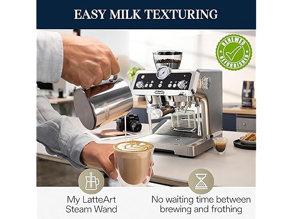 De'Longhi La Specialista Prestigio Espresso Machine, EC9355M (Renewed) (Open Box)