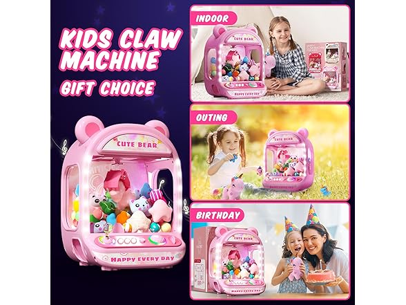 Skirfy claw machine for kids