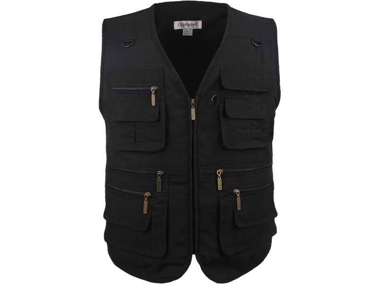 Poplin Outdoors Multi-Pockets Vest