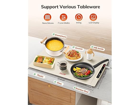 LAUDLIFE Food warming mat