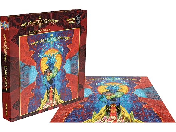 Mastodon Blood Mountain (500 Piece Jigsaw Puzzle)