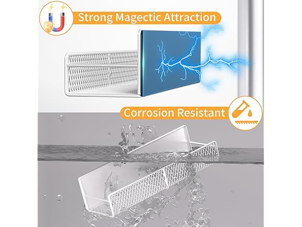 Magnetic Spice Rack for Refrigerator