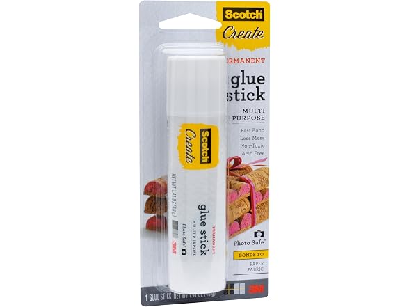 Scotch Glue Stick, Photo-Safe Adhesive