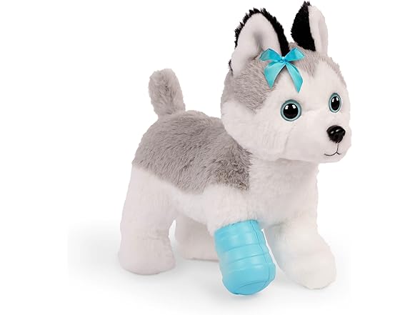 Pucci Pups – Plush Husky – Dog Carrier