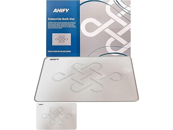 AHIFY Diatomite Stone Bath Mat