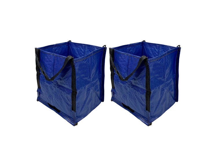 DuraSack BB-1619BLU-2PK Home & Yard Tote - Blue 2-Pk B