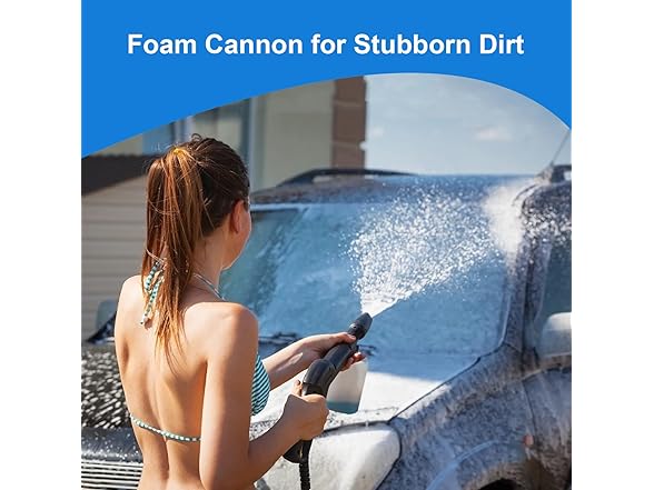 5000 PSI 2.8 GPM High Power Electric Pressure Washer