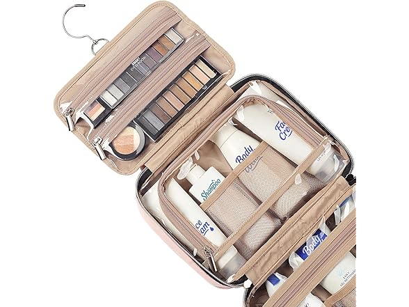 NISHEL Travel Toiletry Bag for women