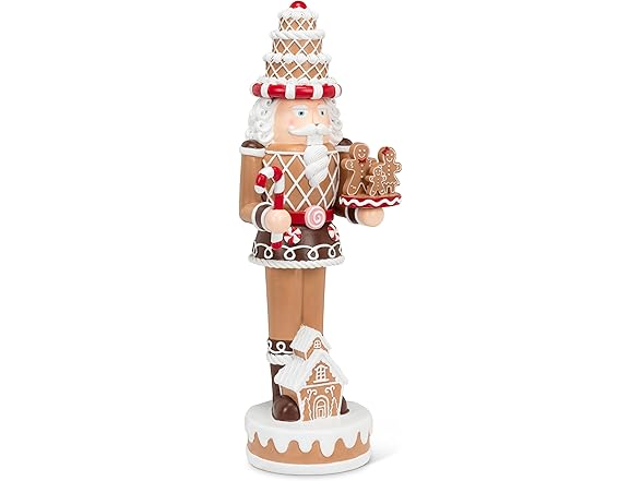 Abbott Collection 21" Gingerbread Nutcracker Figurine