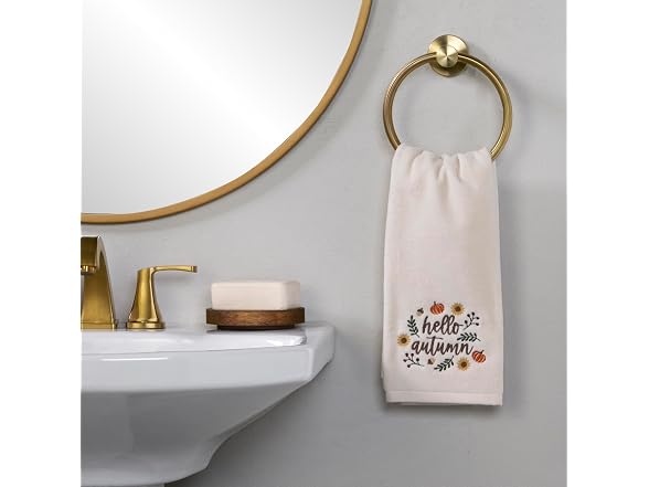 SKL Home Fall/Thanksgiving Autumn Wreath 100% Cotton
