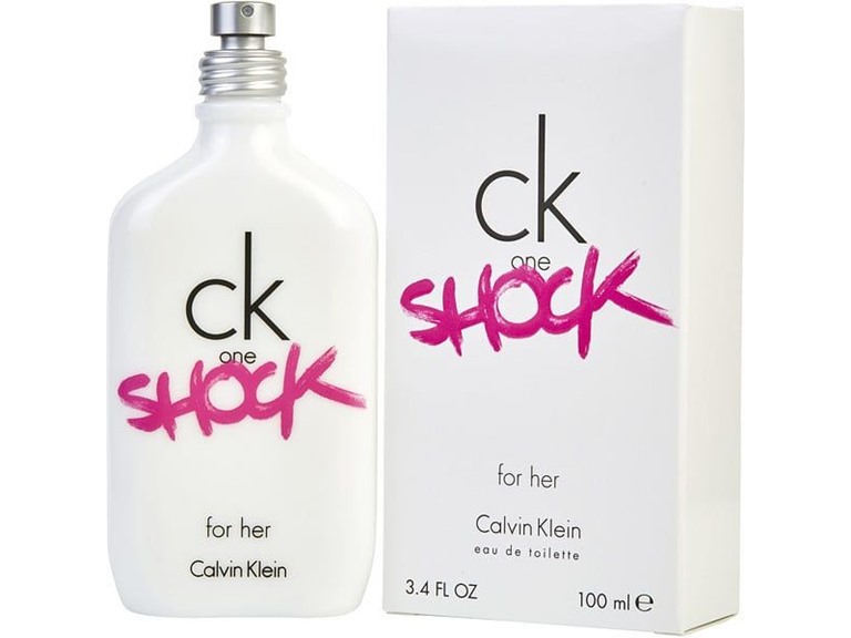 Ck One Shock Calvin Klein EDT Spray 3.4 Oz 100 Ml W 
