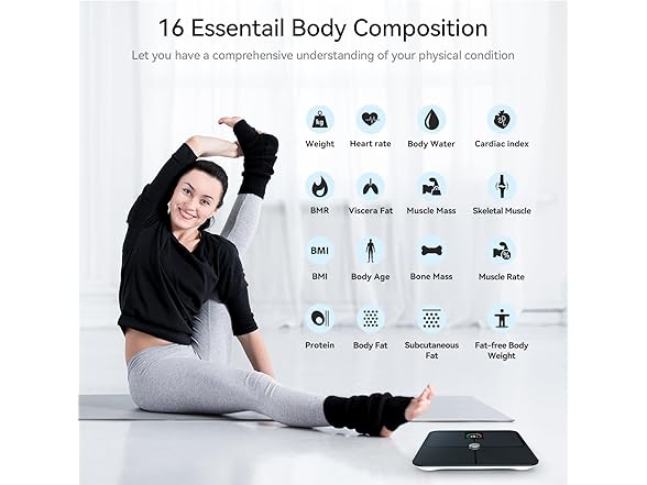 Smart Scale,High Accurate Body Fat Scale