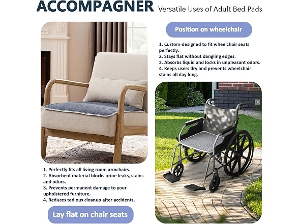 Accompagner Incontinence Bed Pads