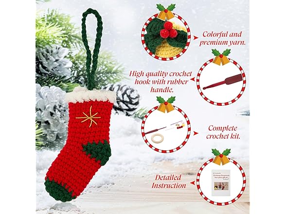 Noocro Crochet DIY Complete Kit