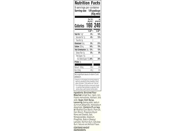 Betty Crocker Vanilla Cake Mix 13.25 oz