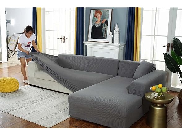 CHUNXINMAKE Thick Couch Covers for 1 2 3 4 Se