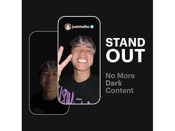 2Pk Selfie Light With Touch Controls