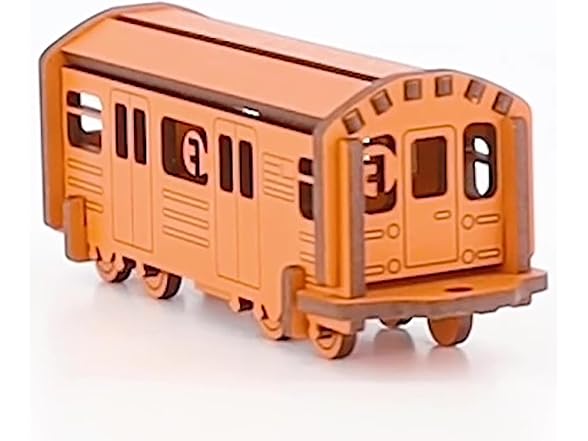 Little & Wood: Woodlet: Medium - NYC Subway F Train