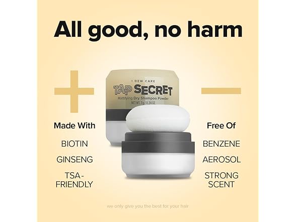 I DEW CARE Biotin Clarifying Dry Shampoo