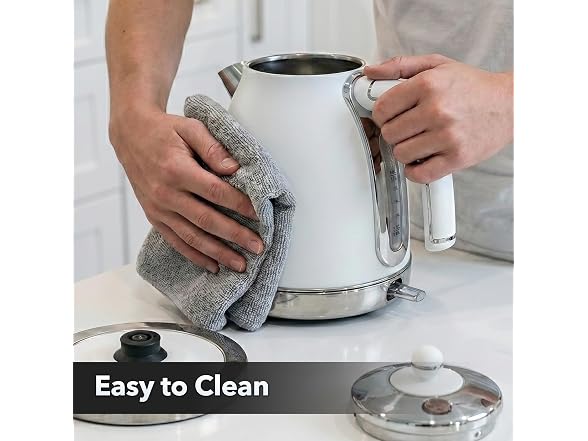 OVENTE 1.7L Stainless Steel Electric Kettle, 1500W Power