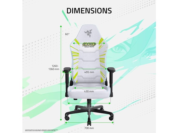Razer Iskur V2 X Chair, 2XKO Edition