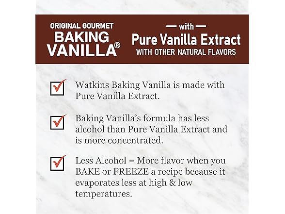 Watkins All Natural Original Gourmet Baking Vanilla