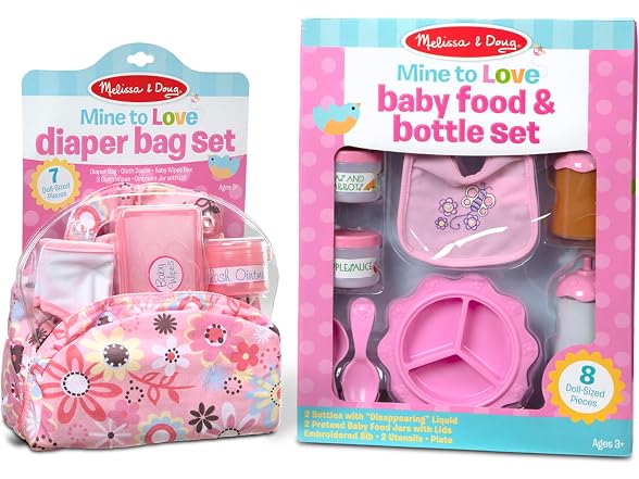 Melissa & Doug Melissa & Doug Doll Feeding and Changi