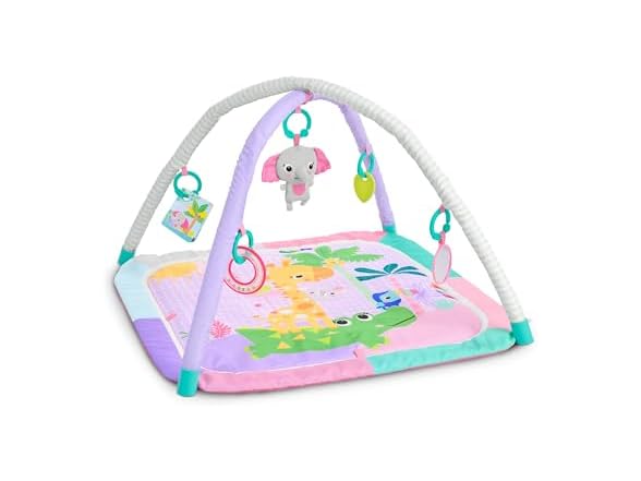 Bright Starts Wild Wiggles Sweet Safari Foldable Mat