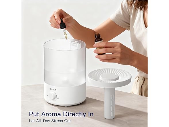 AZEUS 3.5L Cool Mist Ultrasonic Humidifier