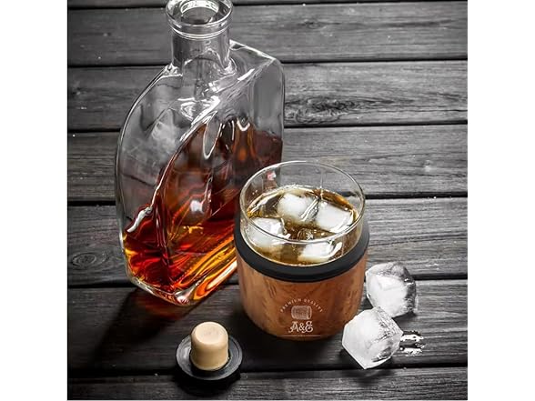Ali & Elis A&E Whiskey Glasses
