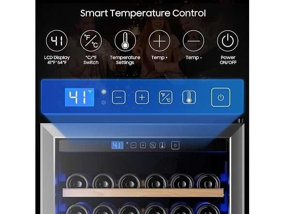 Vushine 24 Inch Wine Cooler