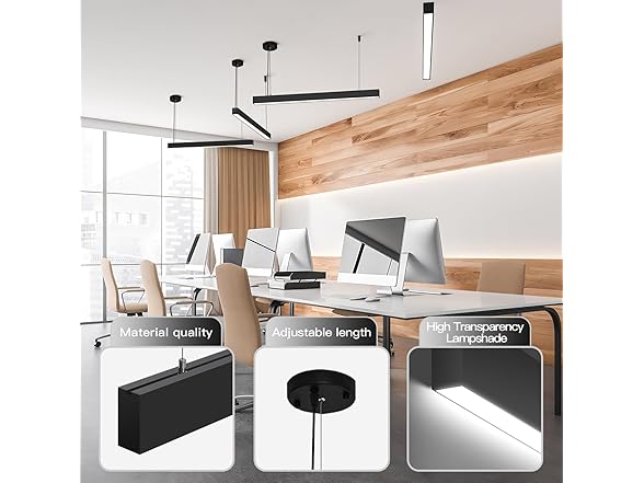 (4 Pack) 2.4G Remote Series LED Linear Light Fixture