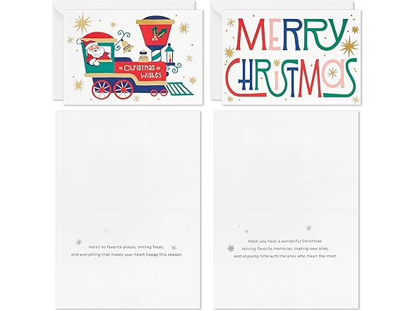 Hallmark Bulk Retro Christmas Card Assortment
