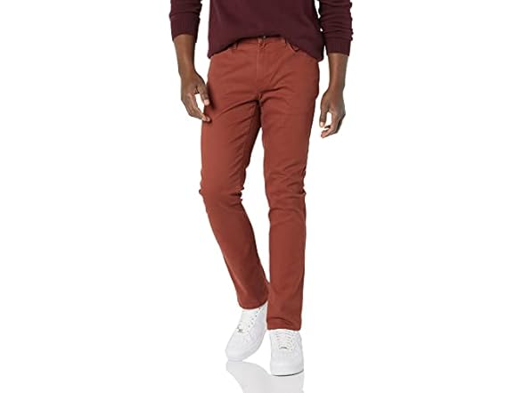 AE Mens Slim-Fit 5-Pocket Twill Pants