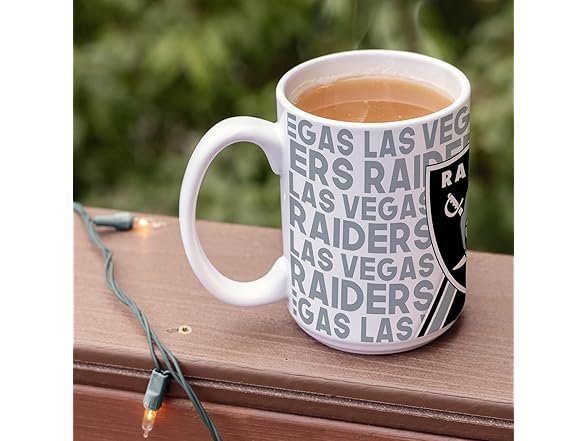 LAS VEGAS RAIDERS 15 oz Ceramic Coffee Mug