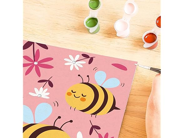 Ravensburger Creart Happy Bumblebees Paint by Numbers