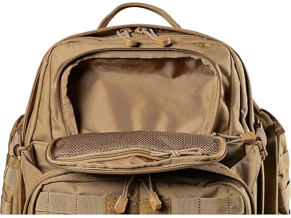 5.11 Tactical Backpack – Rush 72 2.0 – Pack and Laptop Compartment, 55 Liter, Large, Style 56565 – Kangaroo (Open Box)