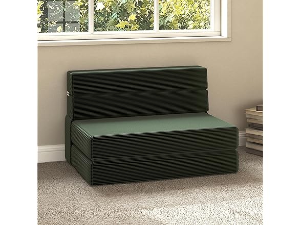 CATMIX Folding Sofa Bed, Foldable Memory Foam Couch Floor Ma (Open Box)