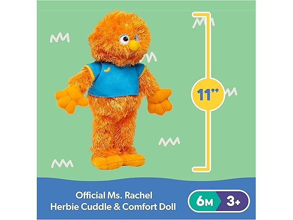 Ms. Rachel Herbie Cuddle & Comfort Doll